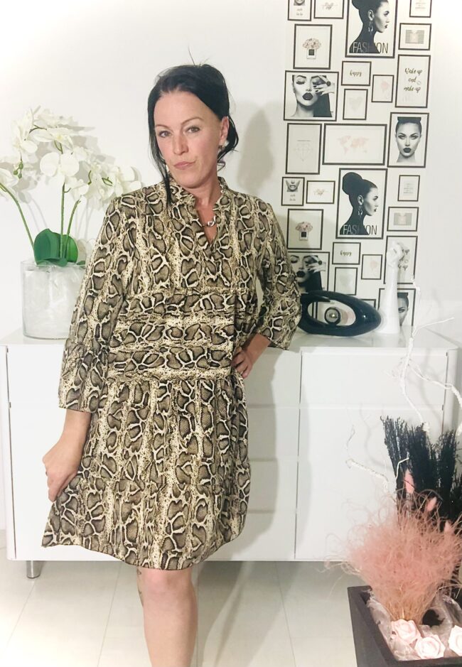 Kleid Animal-Print