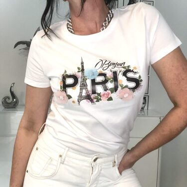 Shirt Paris-Print