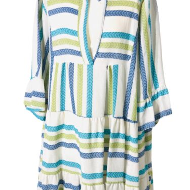 Italy Boho / Tunika Kleid, Azteken-Muster, Onesize 3