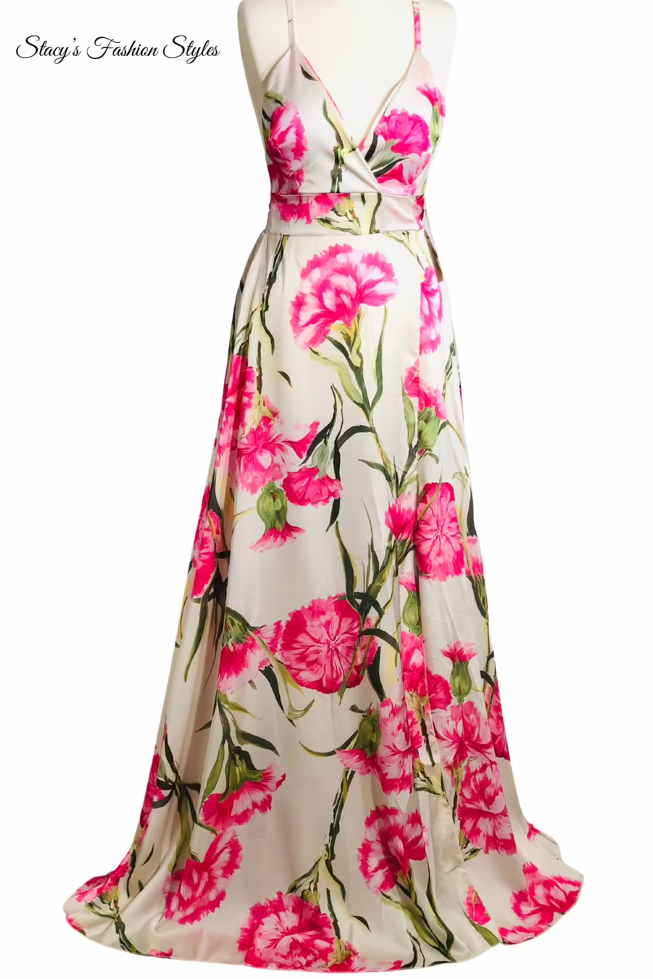 Maxikleid / Sommerkleid mit Blumen-Print Stacy's Fashion Styles stacys.de Maxikleid / Sommerkleid mit Blumen-Print 4