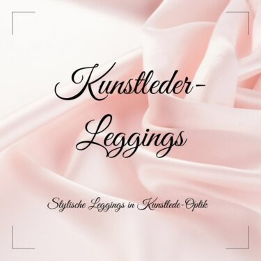 Kunstleder-Leggings