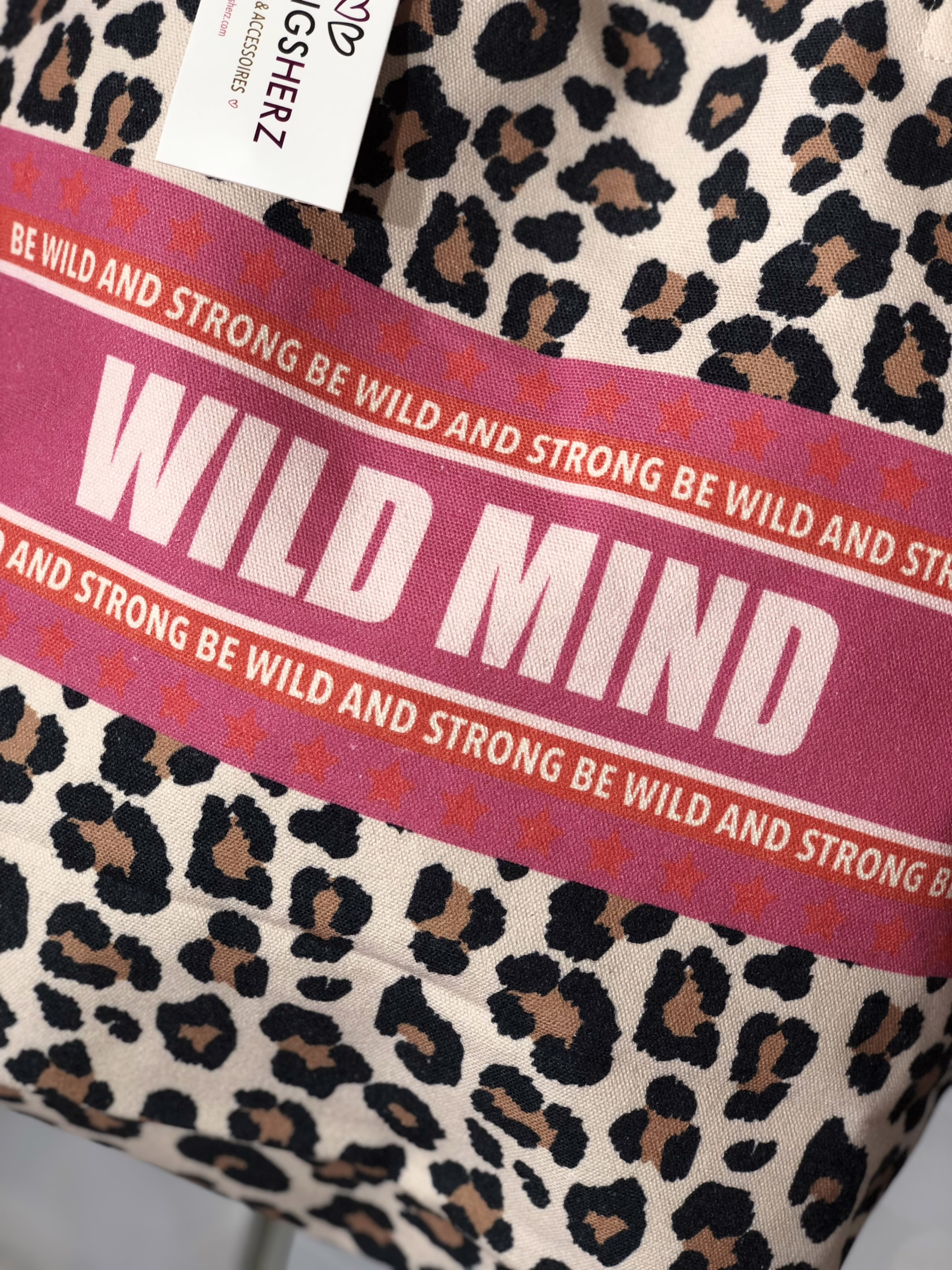 Zwillingsherz Tote Bag, Leo/ Pink 4