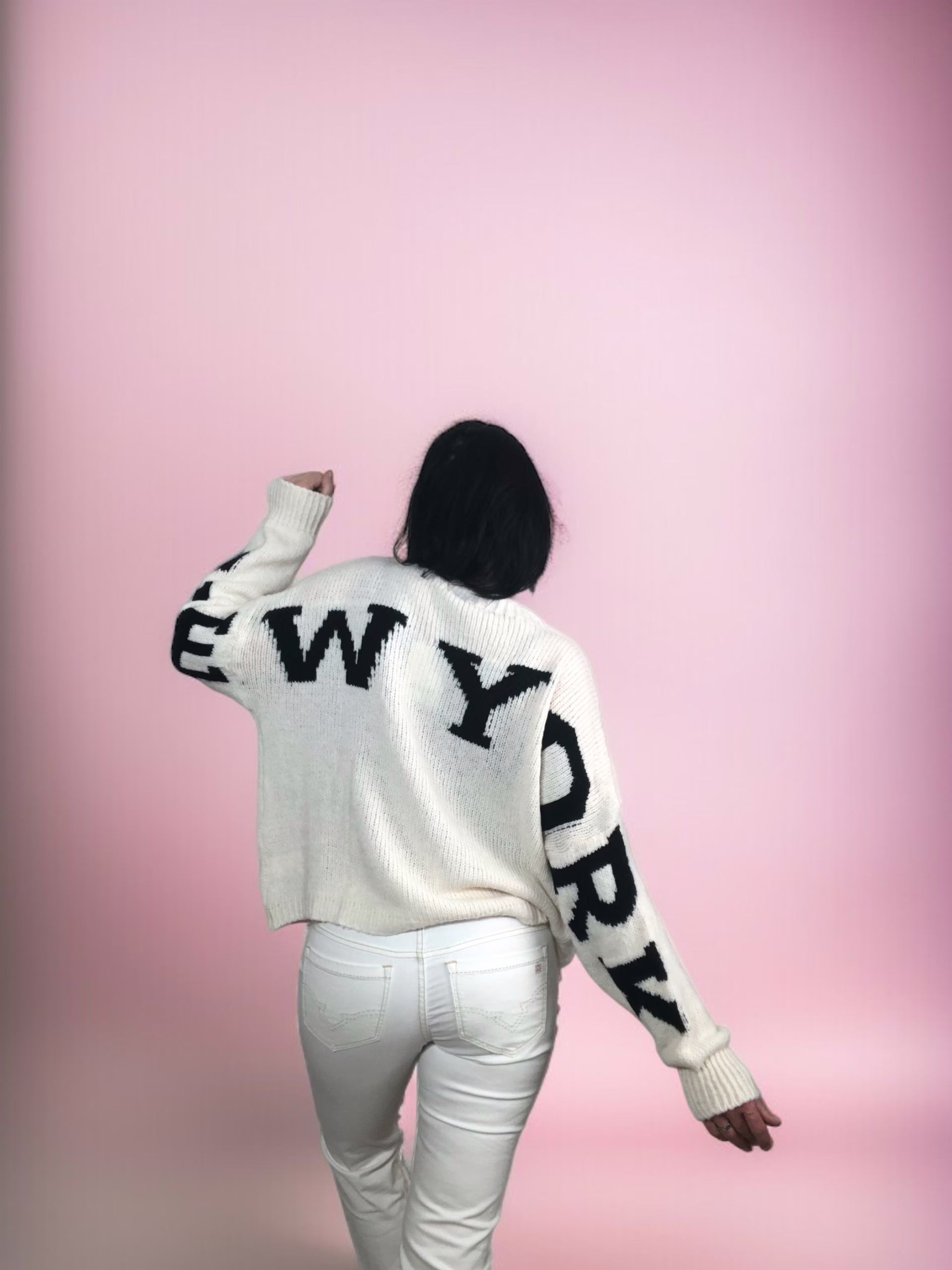 Strickpullover New York Stacy's Fashion Styles stacys.de Strickpullover New York, Onesize, 2 Farbvarianten, 3