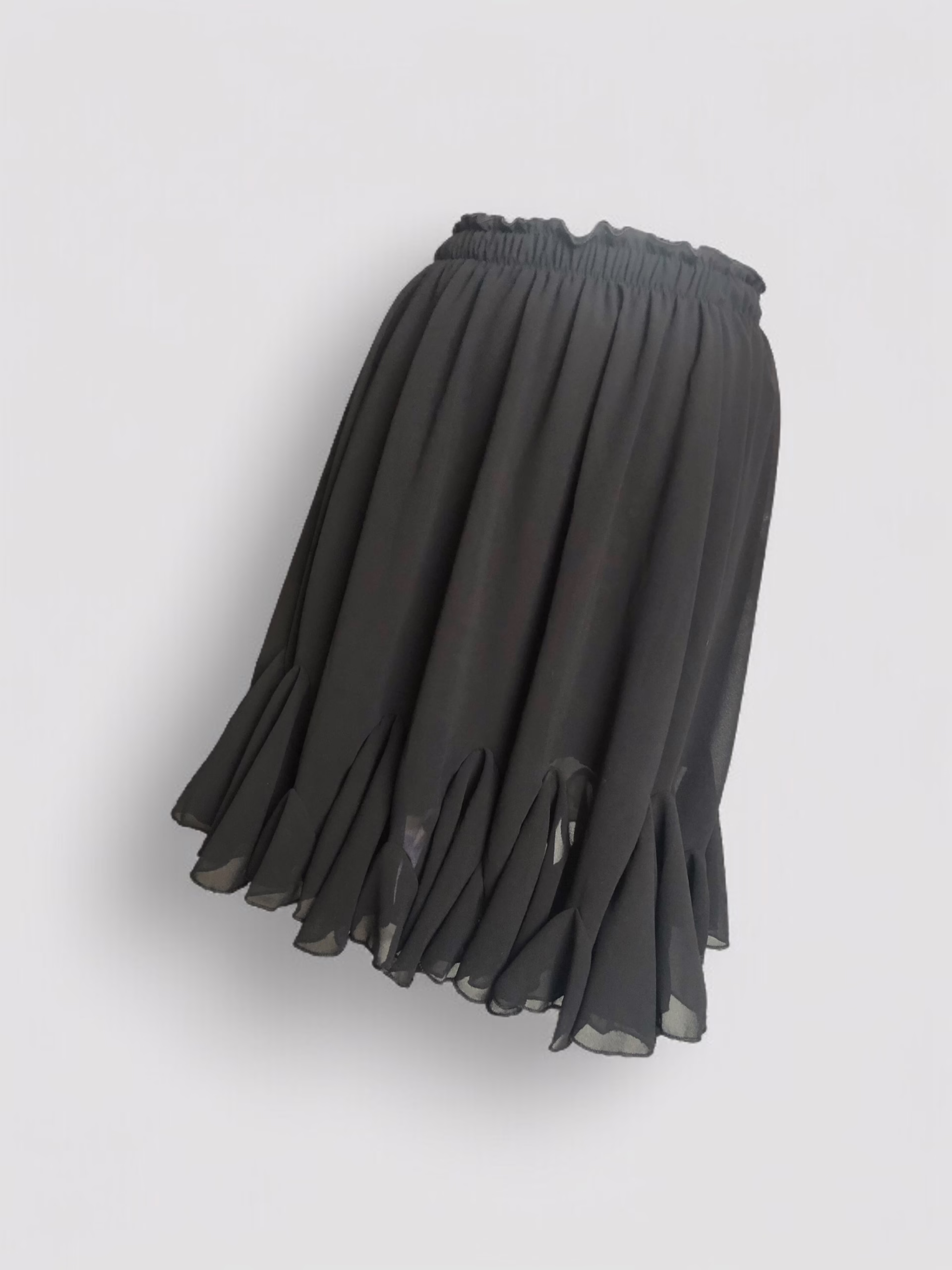 leichter Rock mit Volants, schwarz Stacy's Fashion Styles stacys.de leichter Rock mit Volants, schwarz, 4