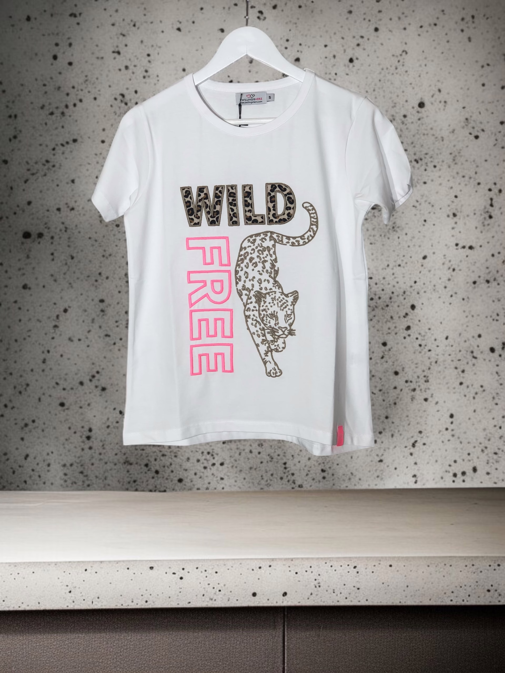 Shirt Zwillingsherz ''Wild Free'', Gr. S, 2