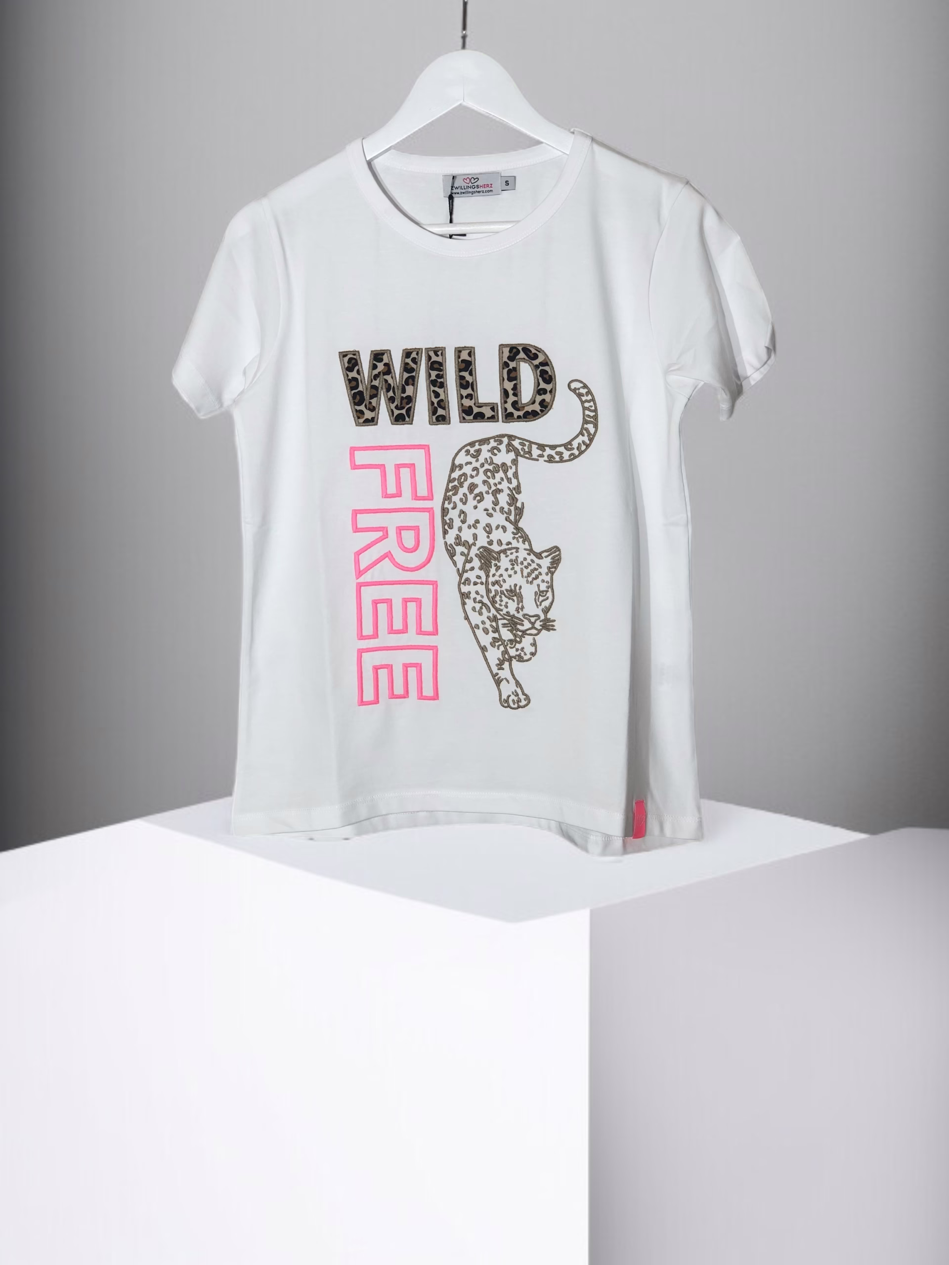 Shirt Zwillingsherz ''Wild Free'', Gr. S