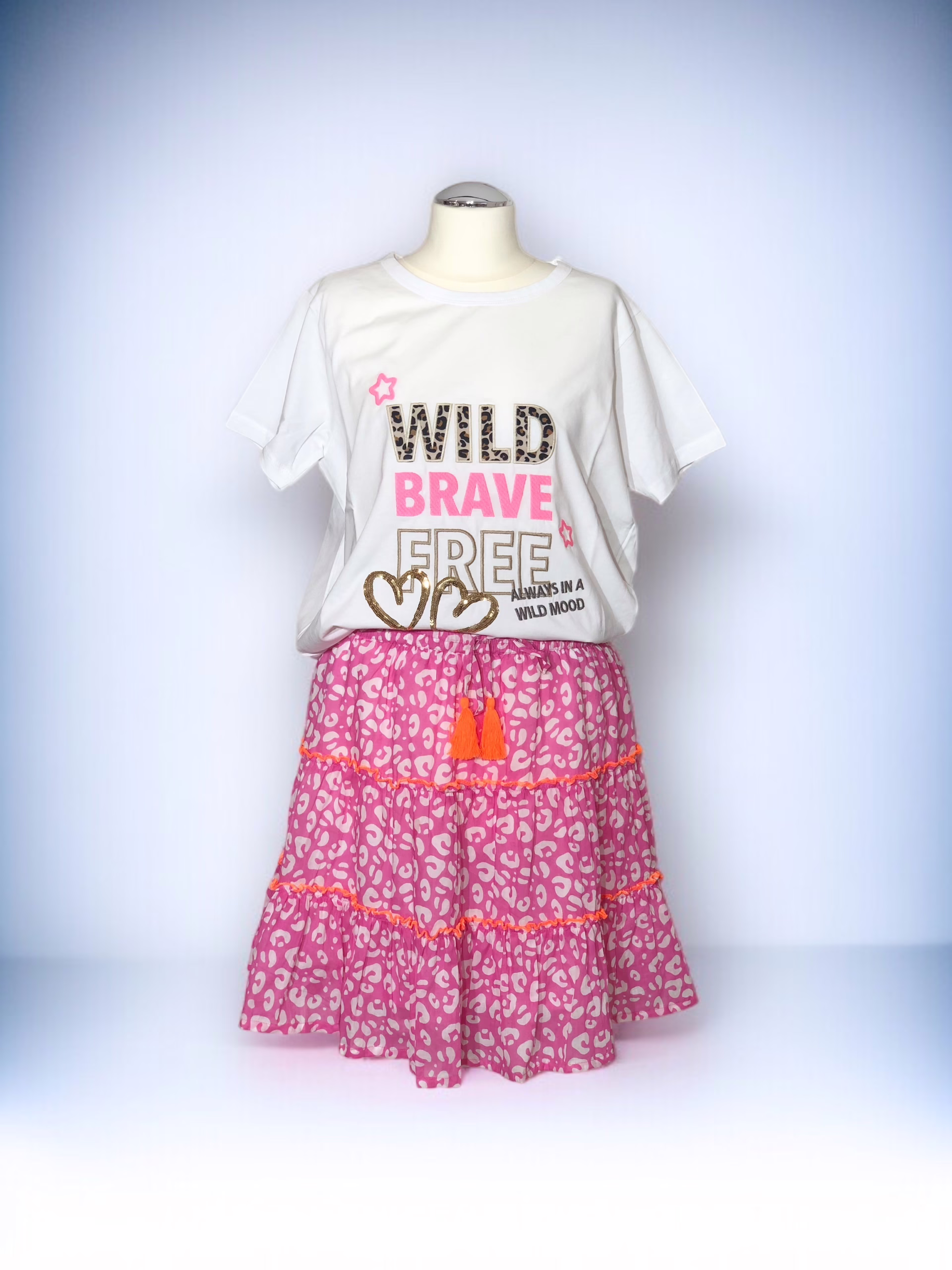 Shirt Zwillingsherz ''Wild Brave'', Gr. M, 2