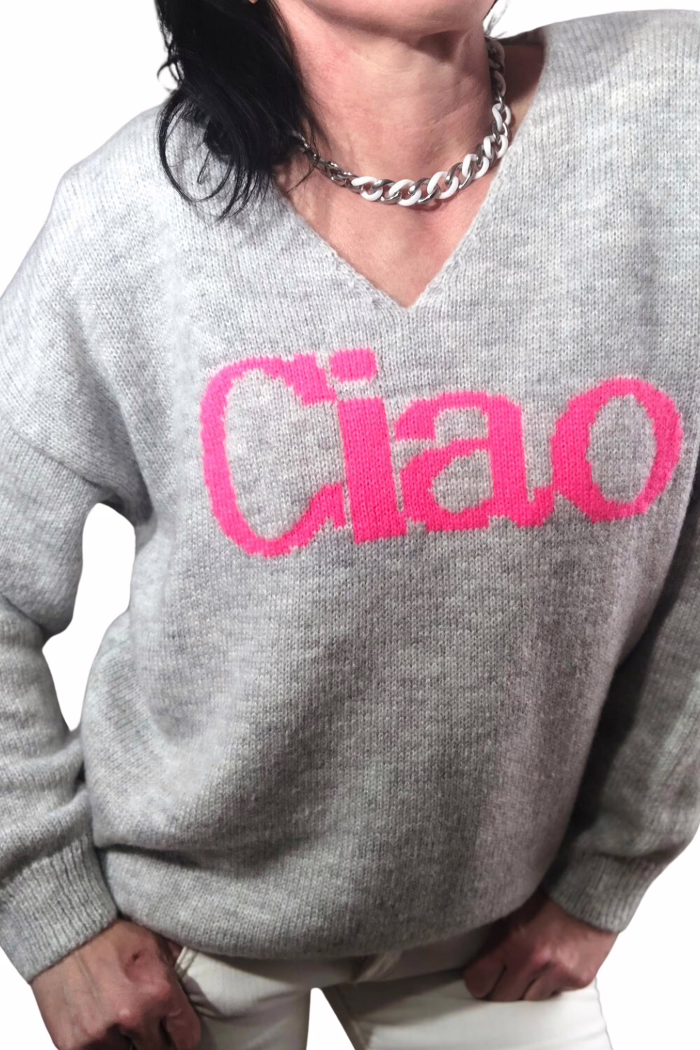 Zwillingsherz Strickpullover Ciao, 1