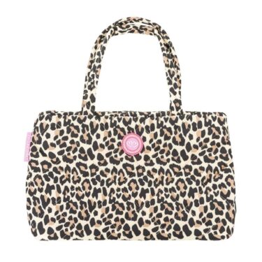 Stepptasche Zwillingsherz *Good Vibes Only*, Leo-Muster, 2