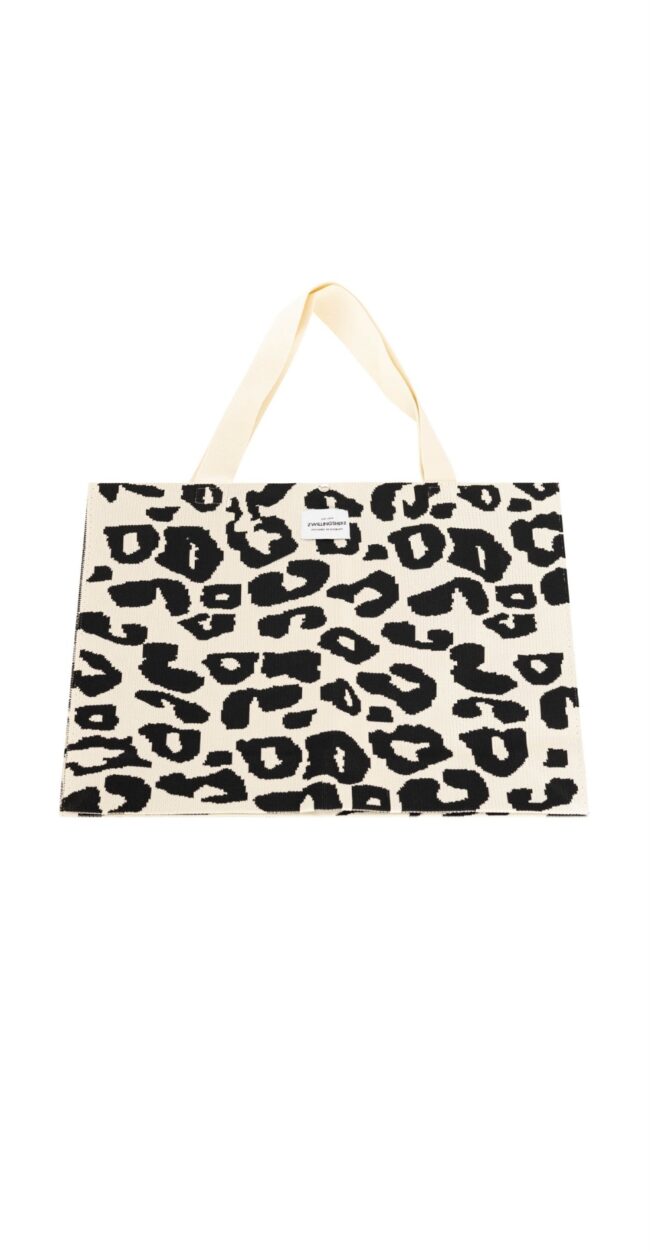 Shopper Zwillingsherz *Leo*, schwarz, 3