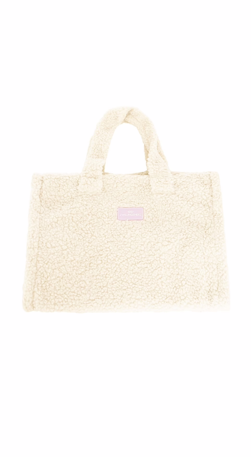 Zwillingsherz XXL Shopper *Teddyfell*, beige Stacy's Fashion Styles stacys.de Zwillingsherz XXL Shopper *Teddyfell*, beige, 3