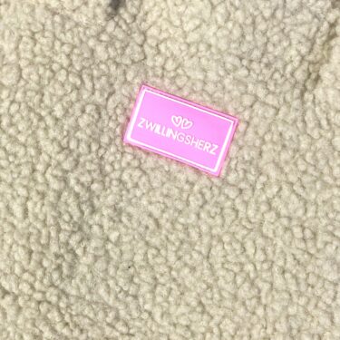 Zwillingsherz XXL Shopper *Teddyfell*, beige, 2