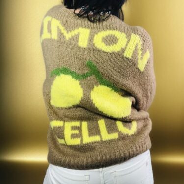 Cardigan *Limoncello*, hellbraun, Onesize, 2
