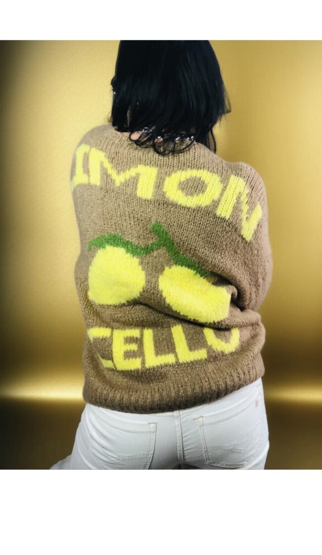 Cardigan *Limoncello*, hellbraun, Onesize, 2