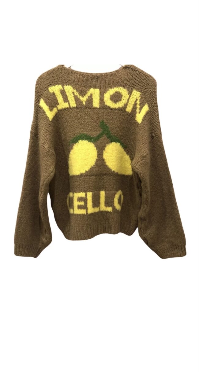 Cardigan *Limoncello*, hellbraun, Onesize, 3