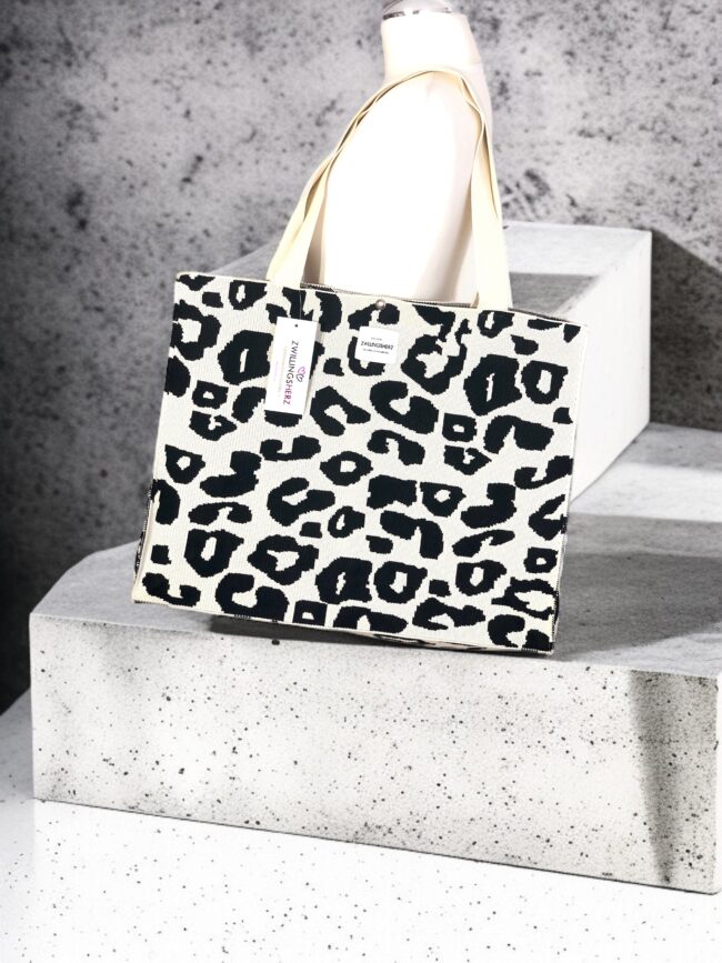 Shopper Zwillingsherz *Leo*, schwarz