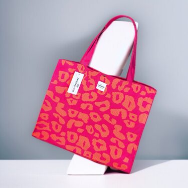 Zwillingsherz Shopper *Leo*, pink/ orange