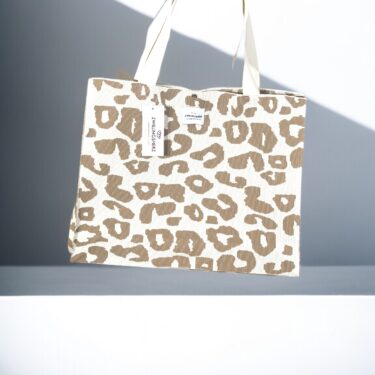 Zwillingsherz XXL Shopper *Leo*, beige