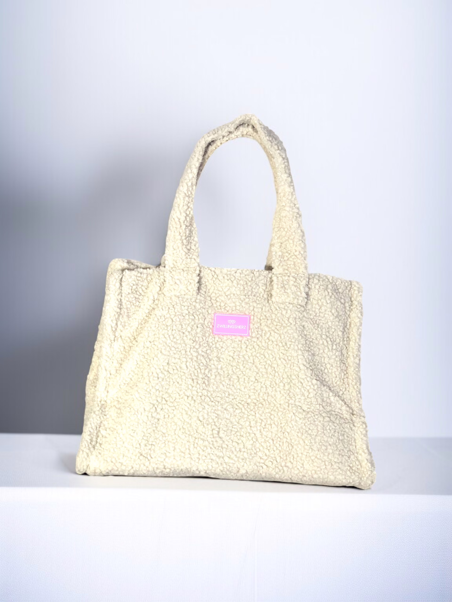 Zwillingsherz XXL Shopper *Teddyfell*, beige Stacy's Fashion Styles stacys.de Zwillingsherz XXL Shopper *Teddyfell*, beige, 4