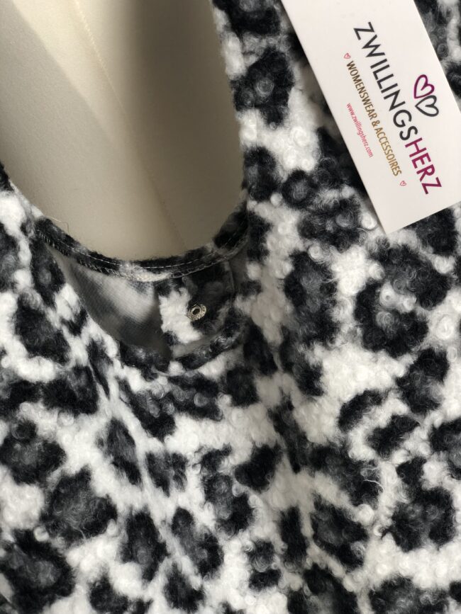 Zwillingsherz XXL Shopper BIG SIZE, Leo Teddyfell, 4