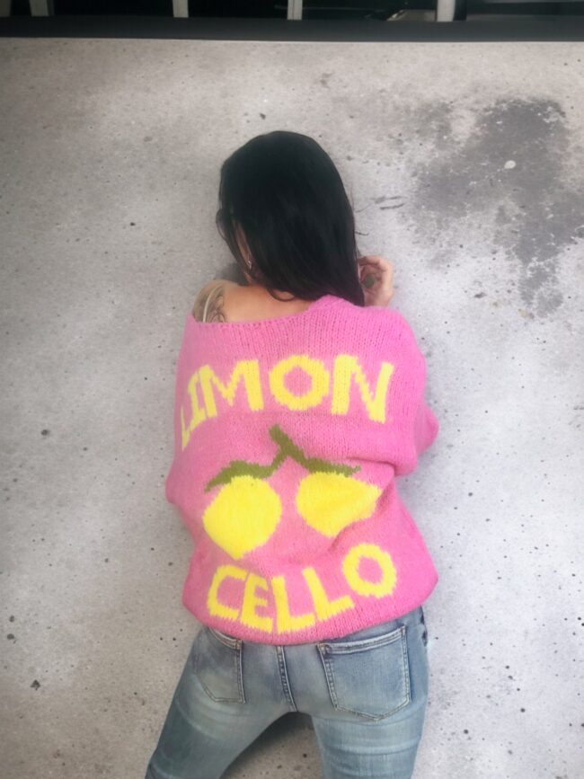 Italy Cardigan Limoncello, pink, Onesize, 2