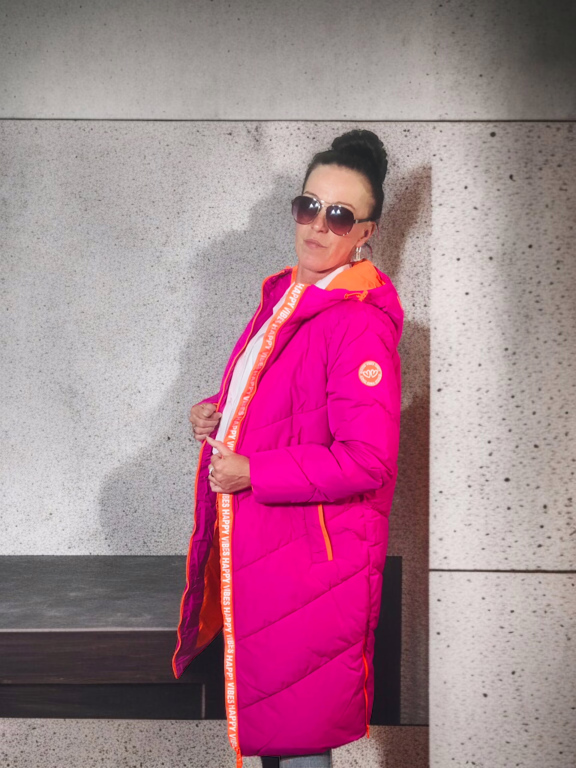 Zwillingsherz Steppmantel Stacy's Fashion Styles stacys.de Zwillingsherz Steppmantel, pink, Gr. M