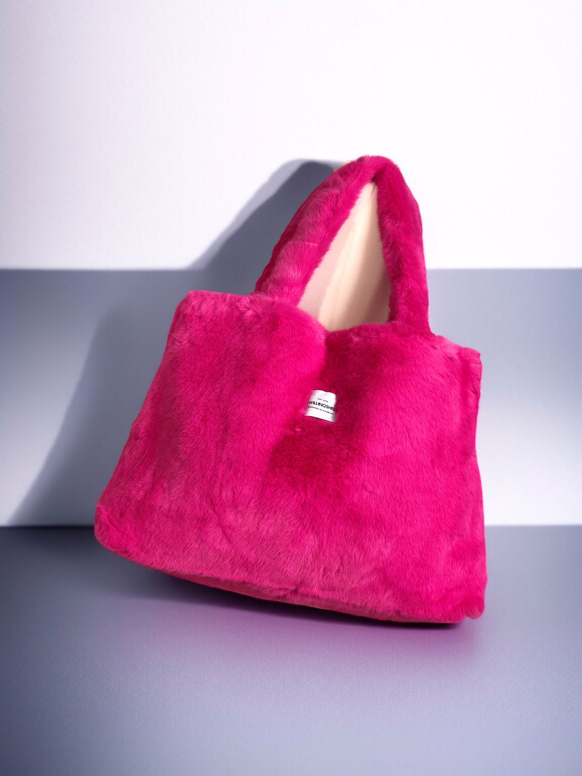 Zwillingsherz XXL Shopper Kunstfell Stacy's Fashion Styles stacys.de Zwillingsherz XXL Shopper Kunstfell, pink