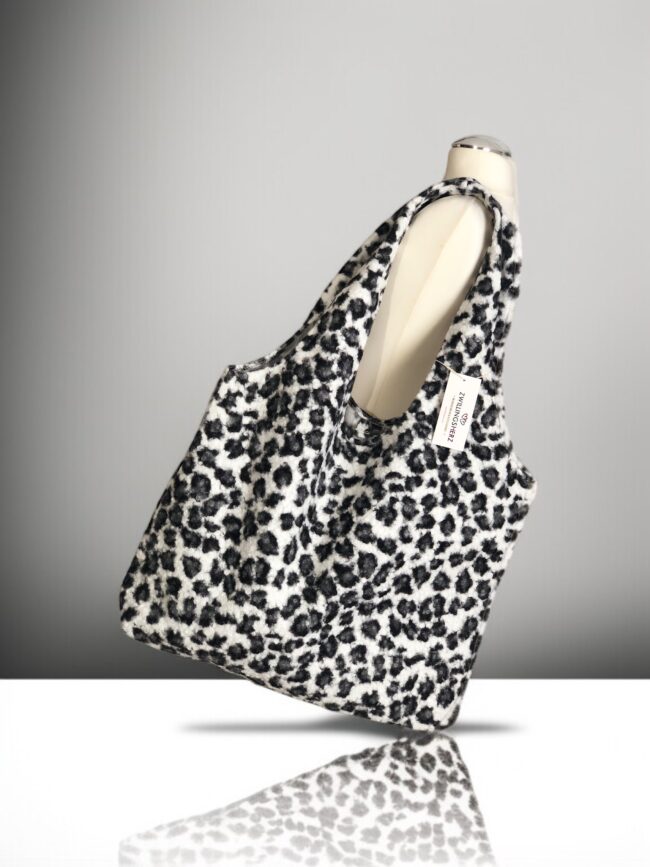 Zwillingsherz XXL Shopper BIG SIZE, Leo Teddyfell, 5