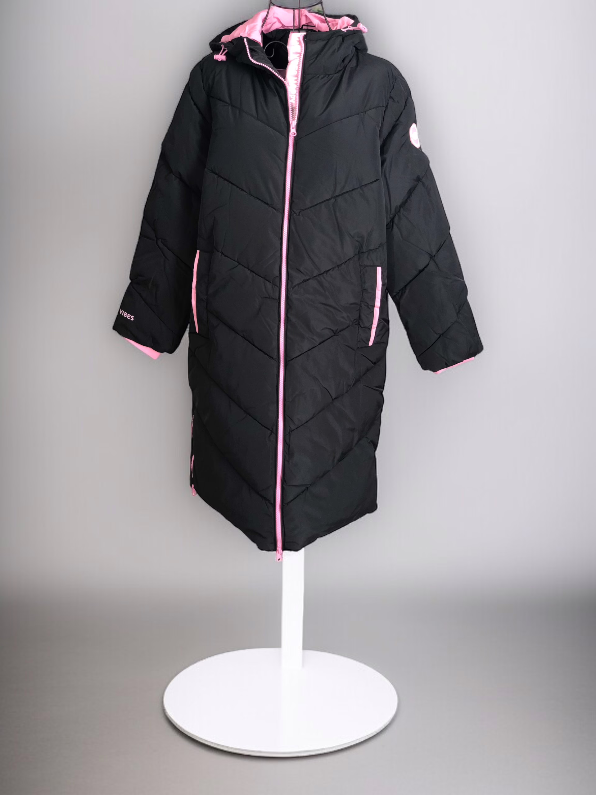 Zwillingsherz Steppmantel Stacy's Fashion Styles stacys.de Zwillingsherz Steppmantel, schwarz, Gr. M