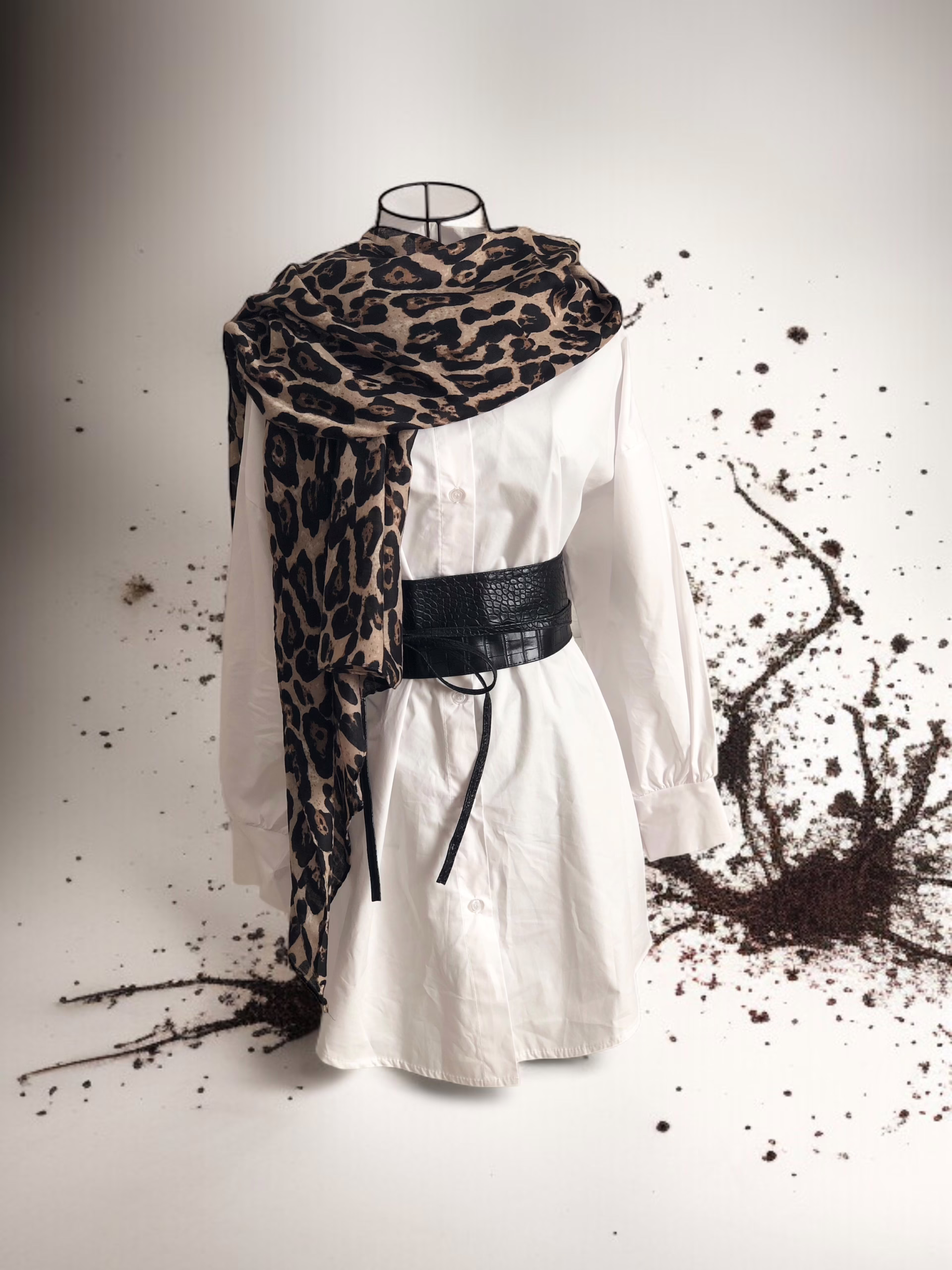 Leo-Schal aus Viskose Stacy's Fashion Styles stacys.de Leo-Schal Viskose, 1