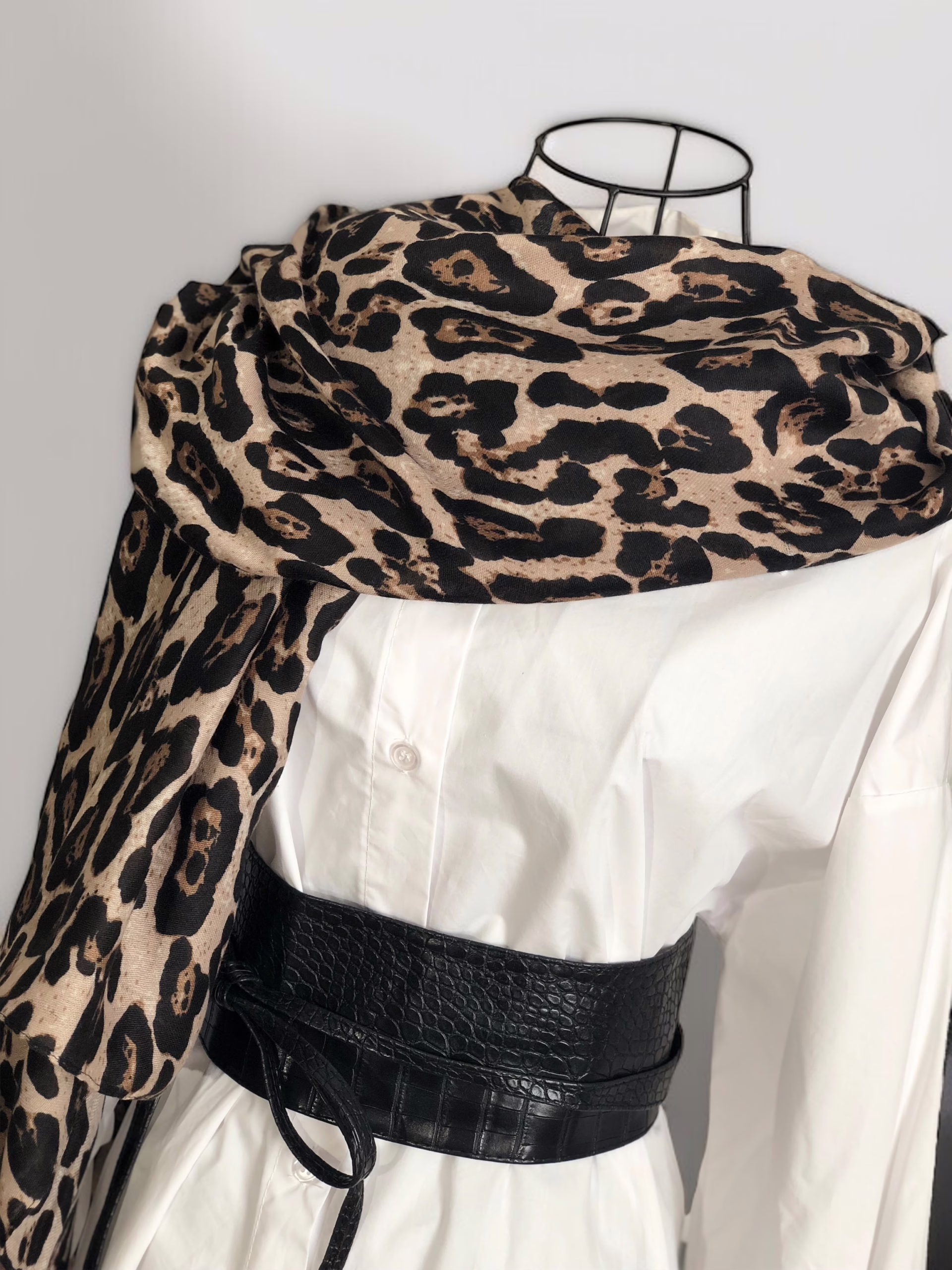 Leo-Schal aus Viskose Stacy's Fashion Styles stacys.de Leo-Schal Viskose