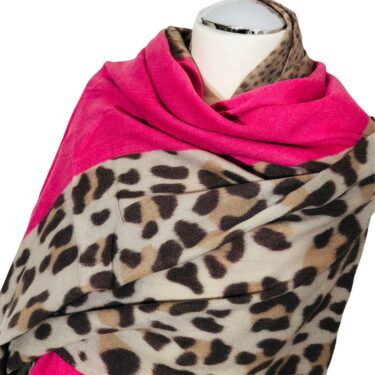 Zwillingsherz Schal, Leo Stacy's Fashion Styles stacys.de Zwillingsherz Schal Leo, pink, 1